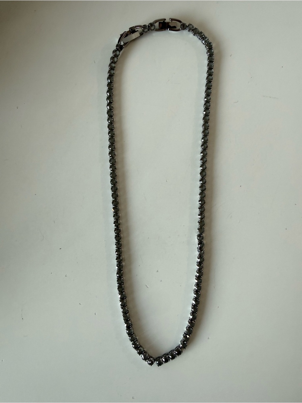 Swarovski Grey Tennis Necklace